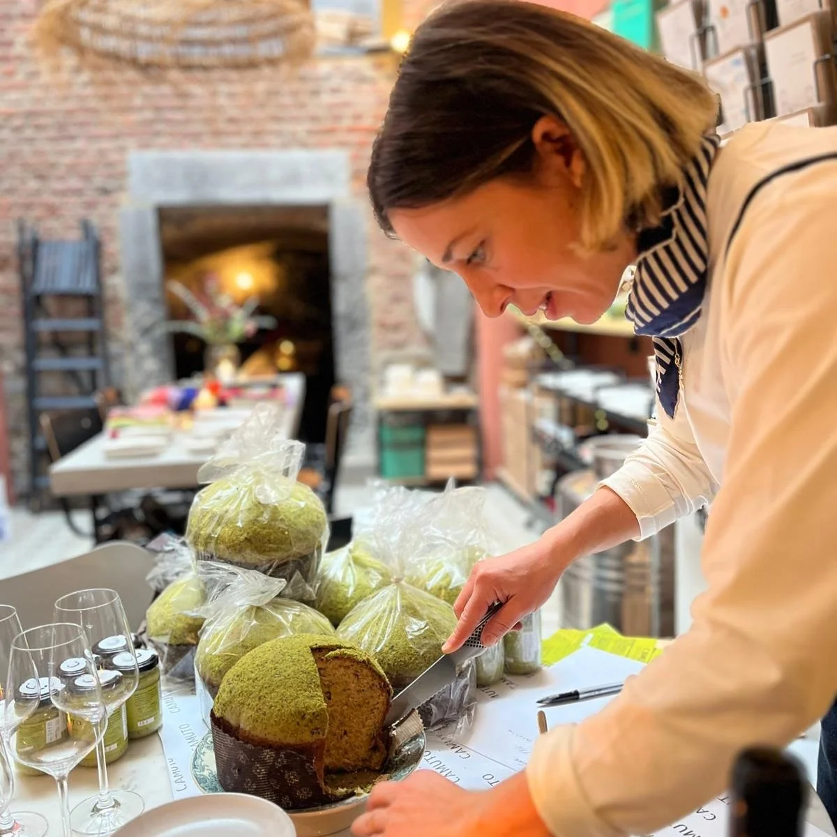 Magic day at @pepitecaveamanger 💖
#pistachio#christmastime#camuto