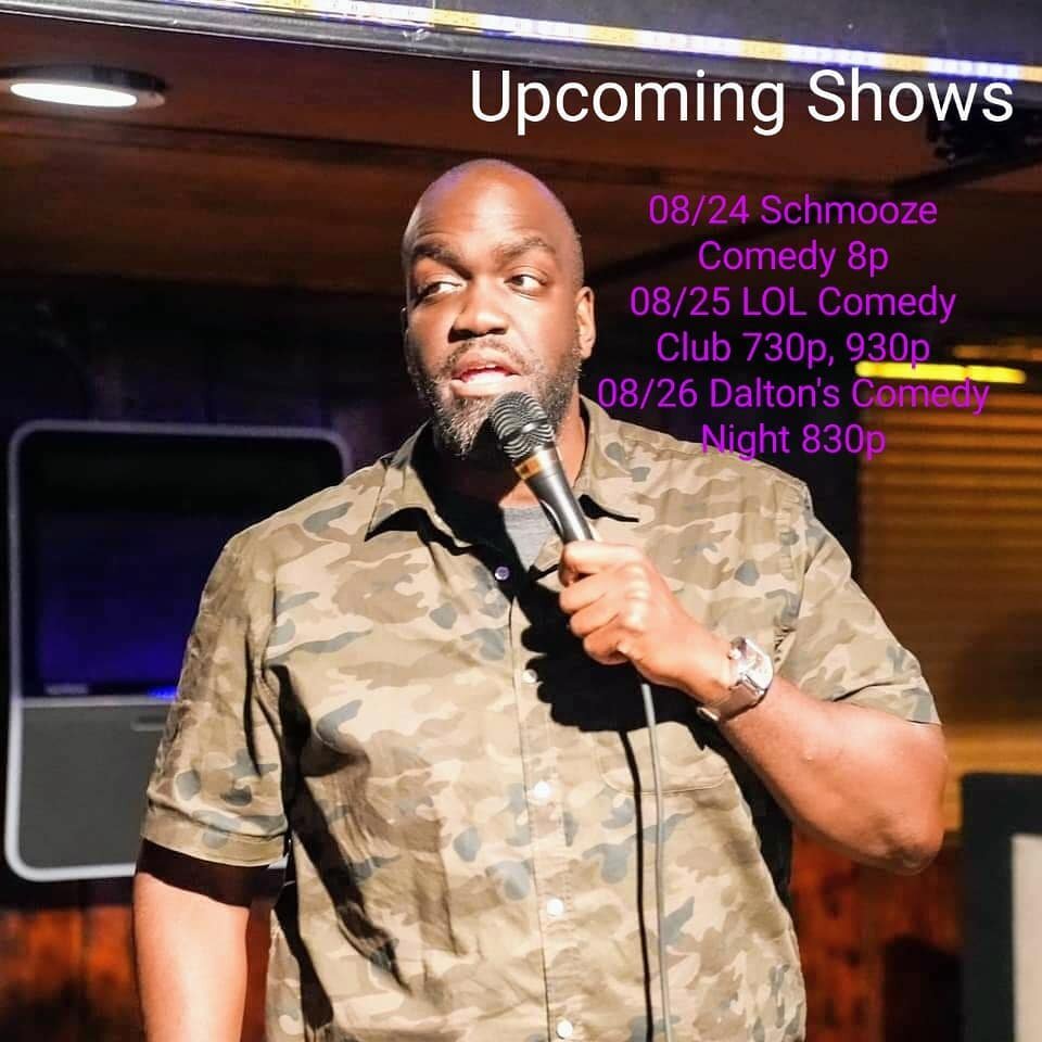 08/24 - Schmooze Comedy 8p
08/25 - LOL Comedy Club 730p, 930p
08/26 - Dalton's Comedy Night 830p
**Just added**
08/28 - LOL Comedy Club 8p, 9p

www.averymasonofficial.com