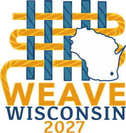 The Weave Wisconsin Conference 2027 Logo