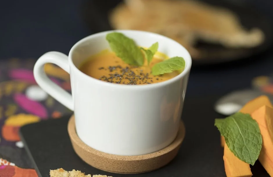 Creative Pumpkin Soup with Chicken