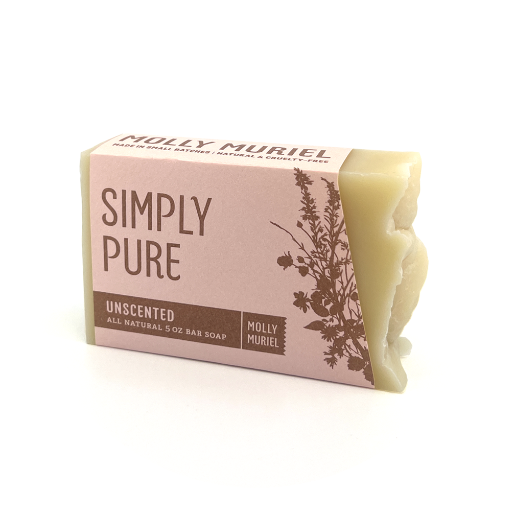 Simply Pure (Unscented) 5oz Bar Soap
