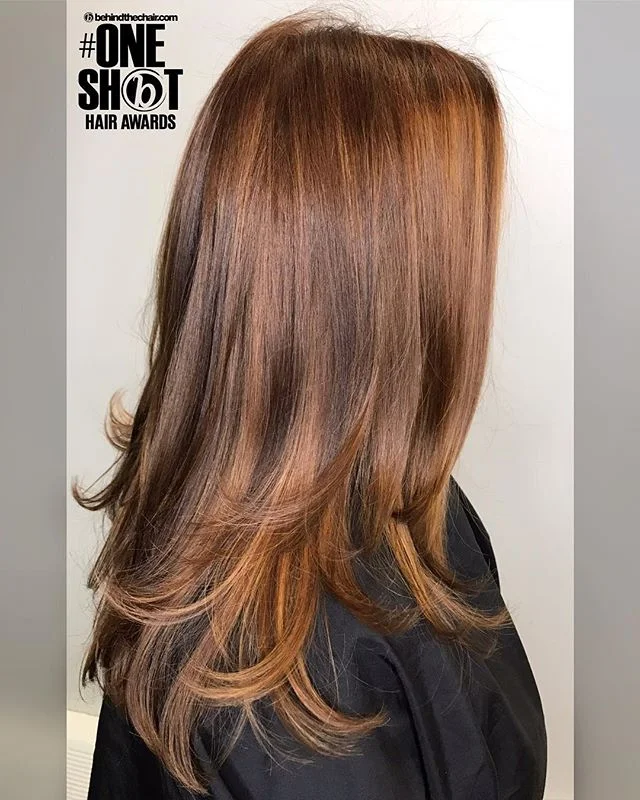 Hair color gives me all the feels ❤️🥰😍❤️#btconeshot19_warmbalayage #oneshothairawards #btconeshot @marybehindthechair @behindthechair_com @oneshothairawards