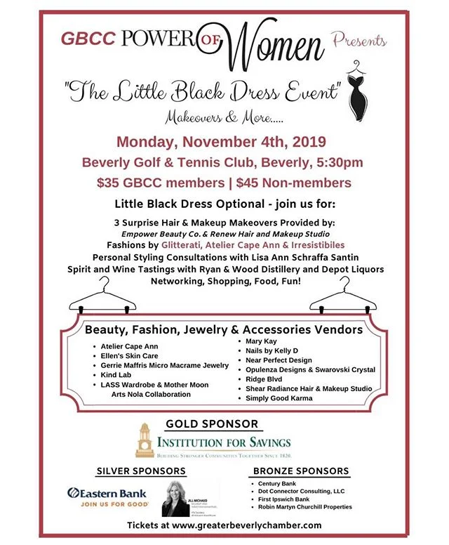 TOMORROW NIGHT!!!!!
BLACK DRESS not required but having fun is!!!!! 🍾🍾Come on out and check out this great event and you could win a FREE makeover on the spot by Empower Beauty Co.🍾🍾3 winners will be chosen!
Click the link to grab your tickets

h