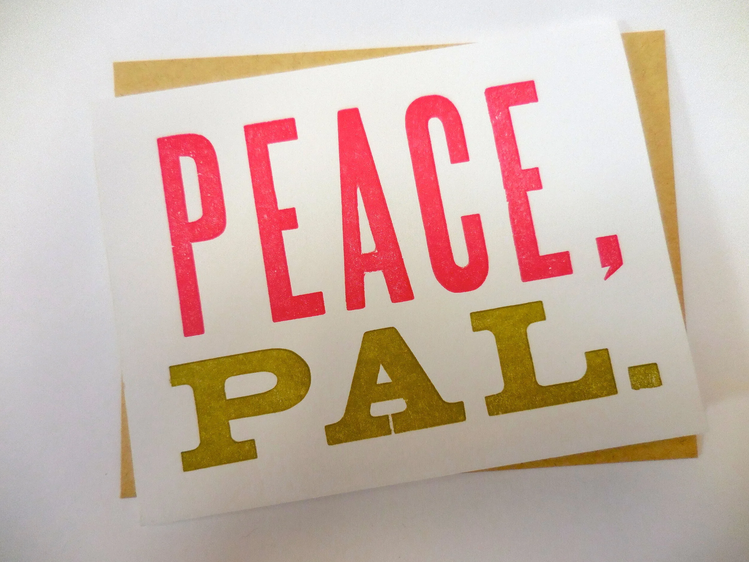 Peace, Pal Card