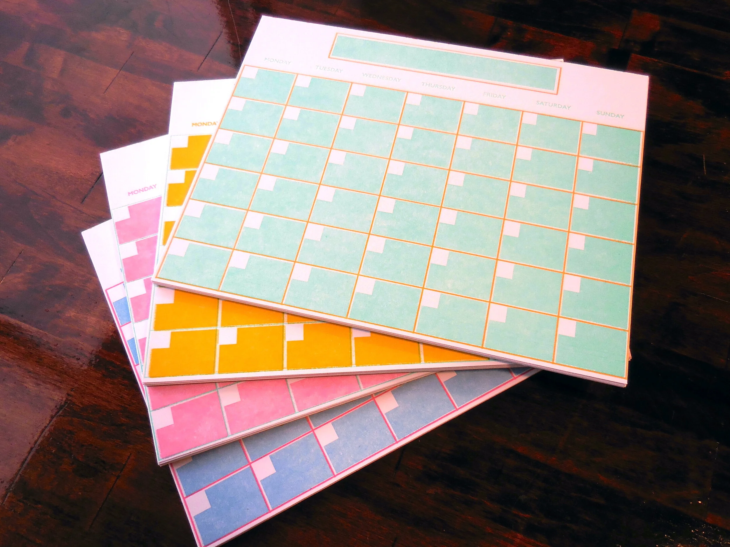 6-Week Planner - Padded Set of 12