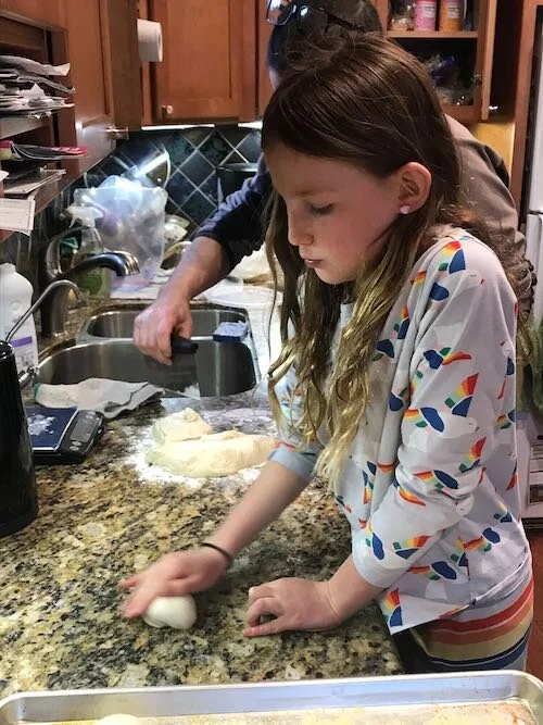 Shape by cupping and rolling