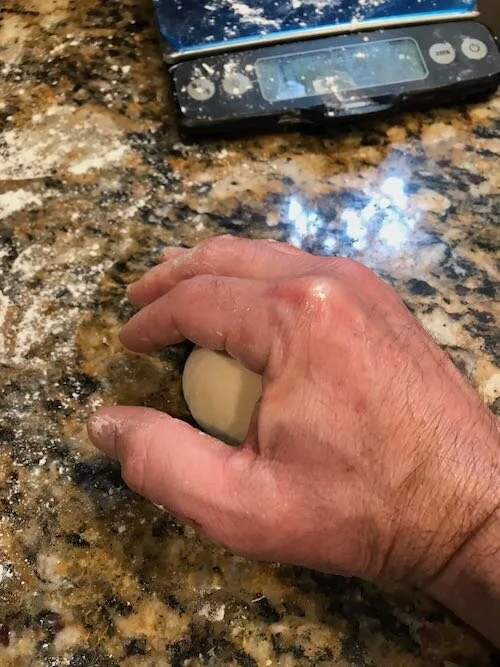 Shape by cupping and rolling