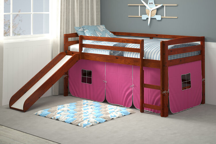 Woodcrest S, Loft Bed With Slide And Tent Instructions