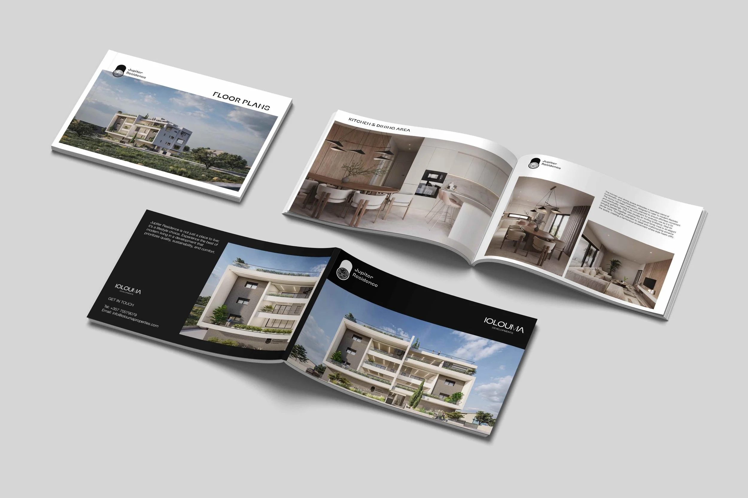 real estate brochure design limassol