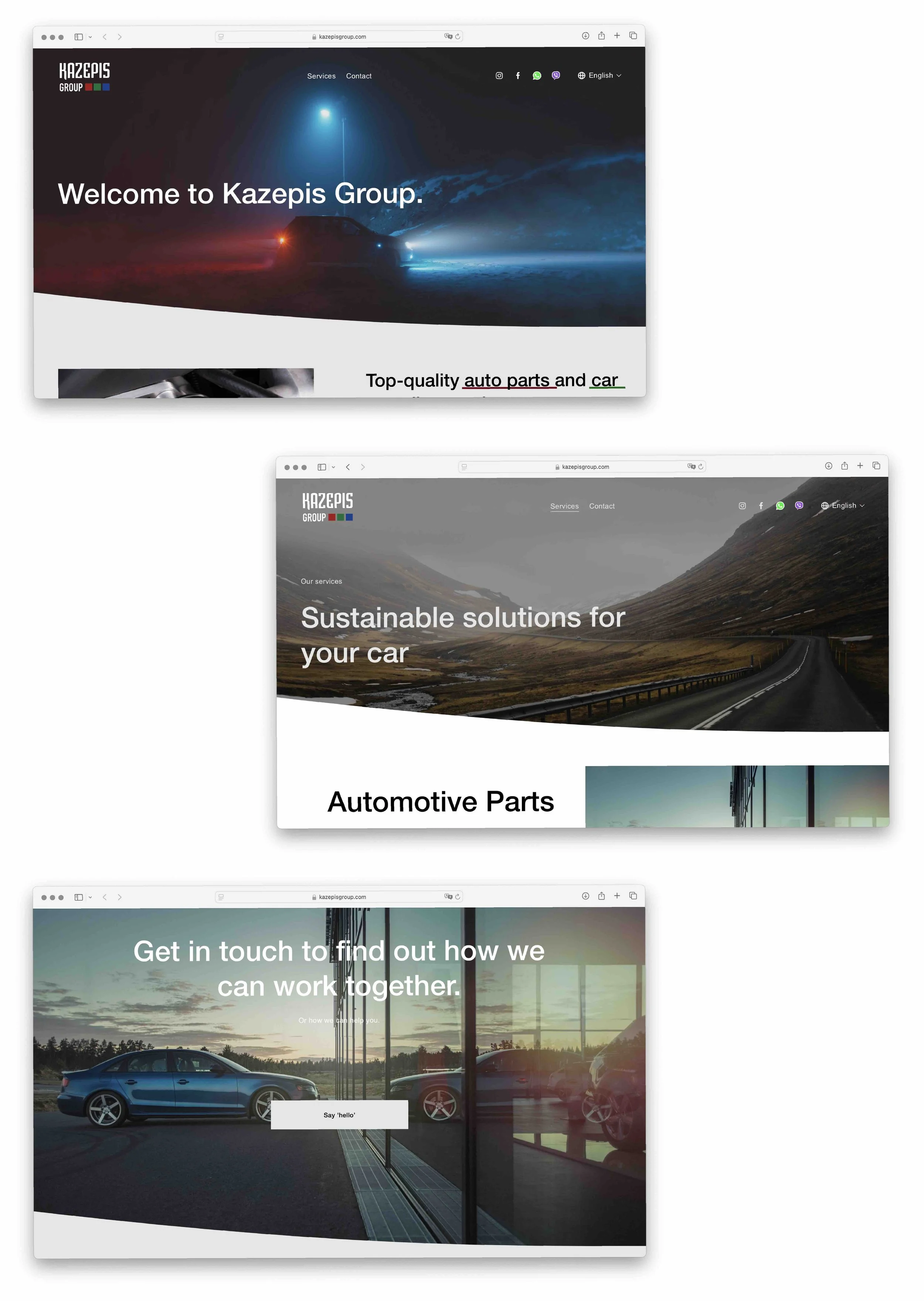 kazepis group website