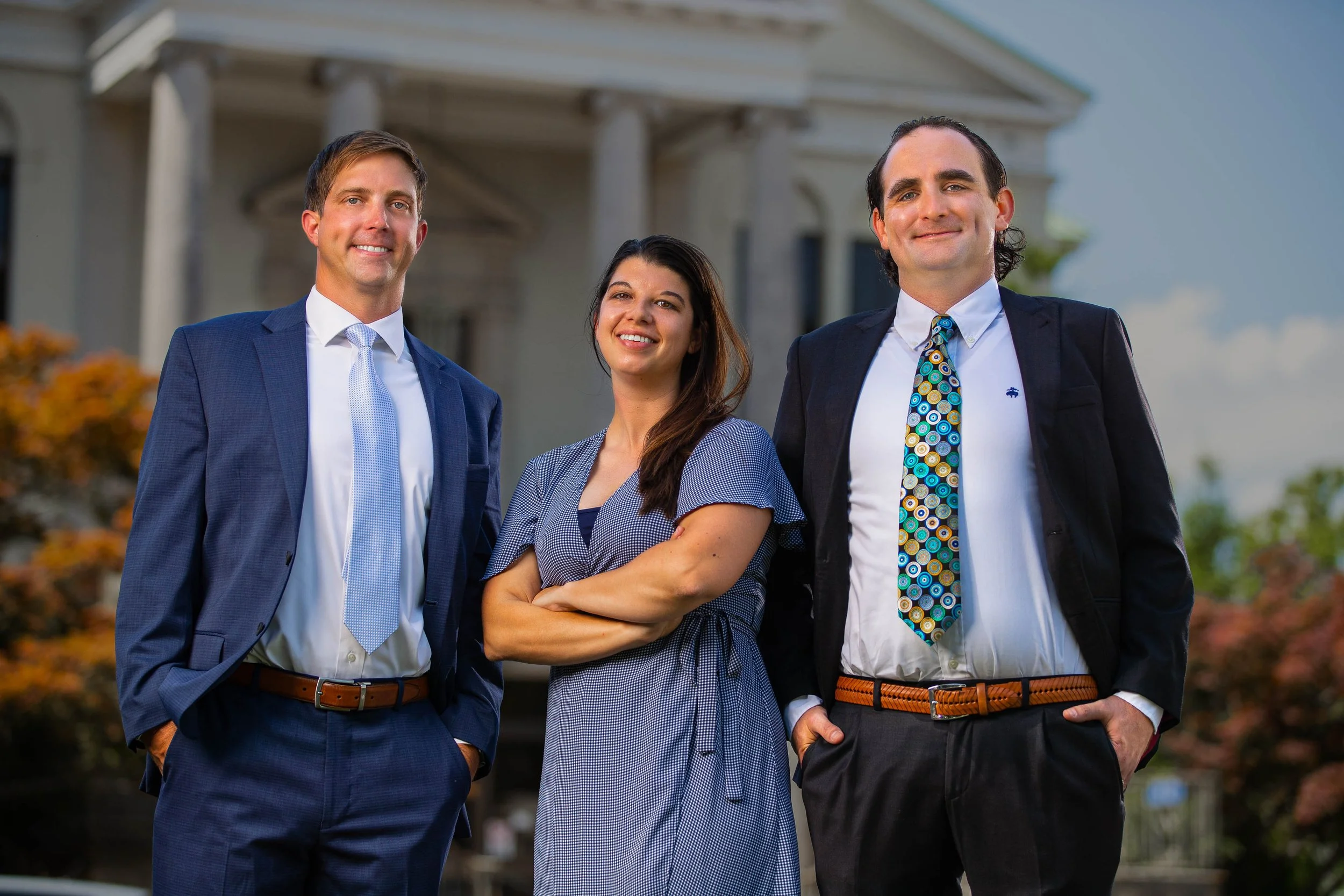 Attorneys/employees of Angell Molony in an upscale office in downtown Aiken, SC — professional law firm and corporate photography by Weaver Media