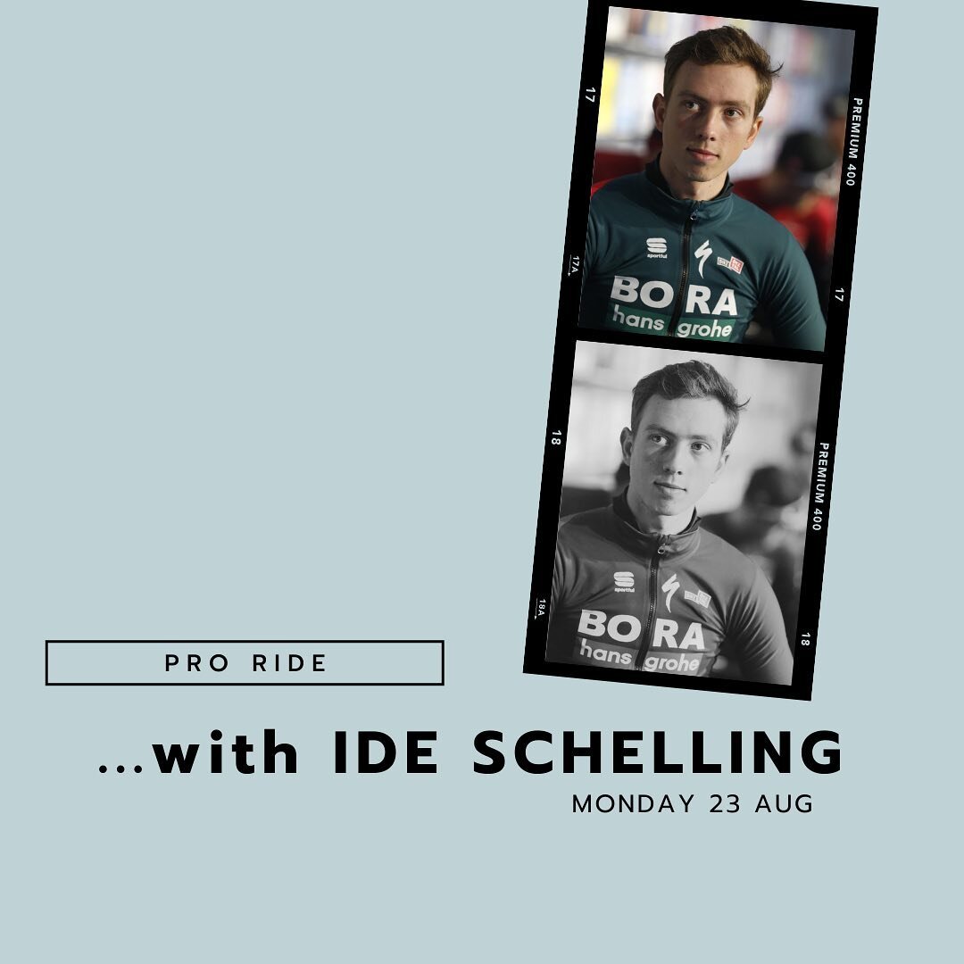 We kick off the week with a ride with a pro - @ideschelling comes back to The Hague after finishing second in the @tourofnorway 👏🏻 and he is going to show @kennethkaraya @sjord5an_schleck and @evan.wangai his favorite routes in the area. How cool i