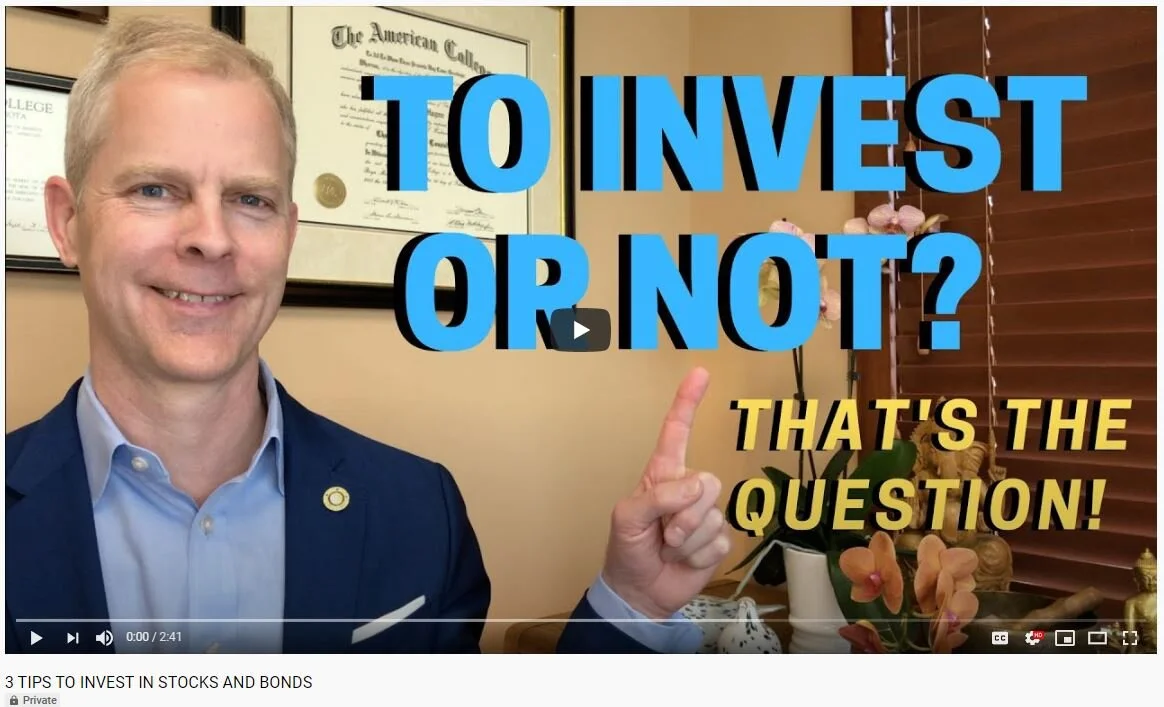 3 TIPS TO INVEST IN STOCKS AND BONDS