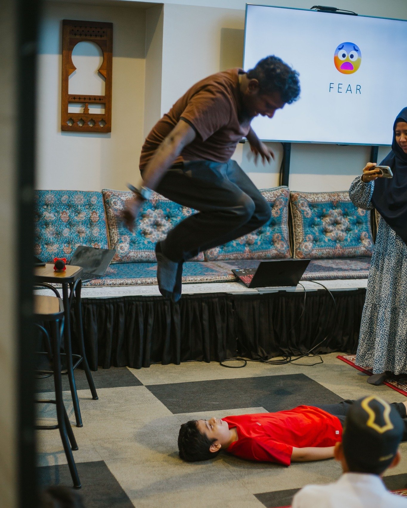 EI Not AI &mdash; 13 June 2025
Emotional Intelligence for Young Muslims

Our very first teen engagement at Revamp.

Alḥamdulillāh, every hand went up when we asked if they learnt something new.

May this be the first of many safe, sincere spaces for 