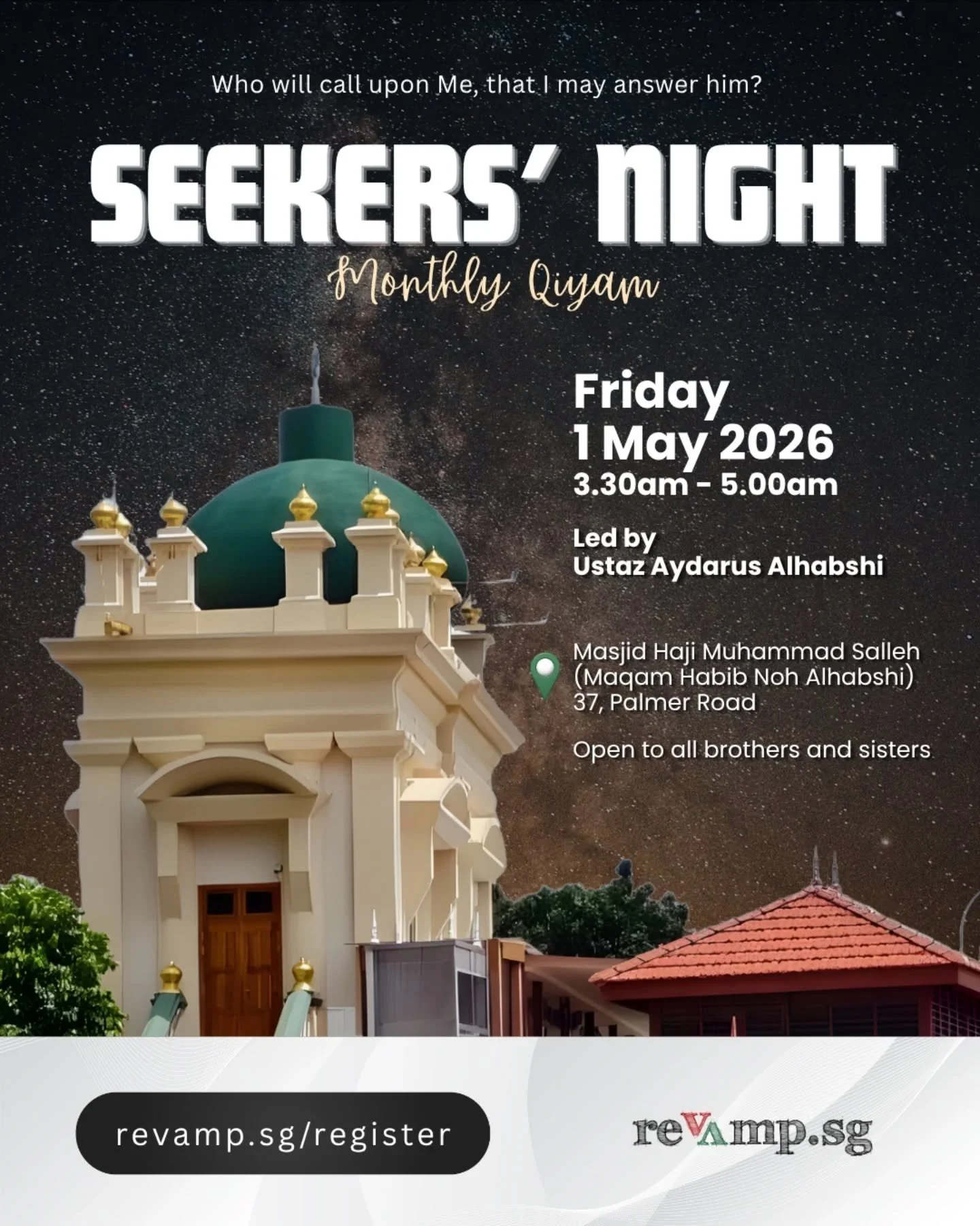 1 May is a public holiday, Labour Day, a day we would usually keep for rest, plans, and ourselves. But what if this one was for Allah, the One who gave us the limbs, strength, and health that allow us to work?

Ramadan has just left us. In those nigh