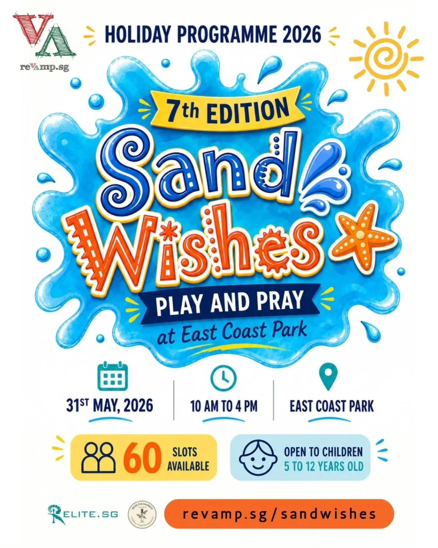 School holidays are coming, and so is one of our favourite days of the year.

SandWishes returns for its 7th edition, inshāAllāh.

What began as a simple children&rsquo;s outing slowly became something much more meaningful to us, a space for friendsh