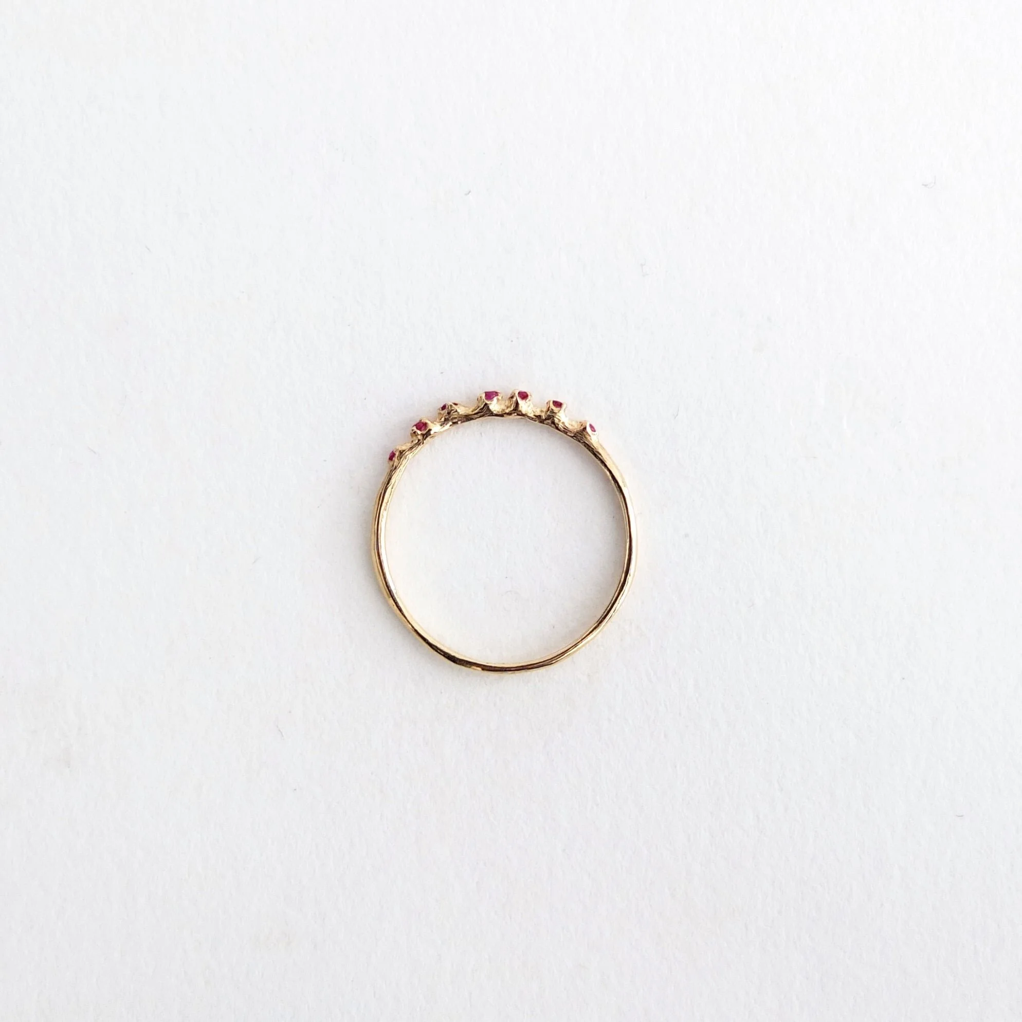 Ruby Shield Ring - R151 — N+A - Handmade Fine Jewelry in NYC