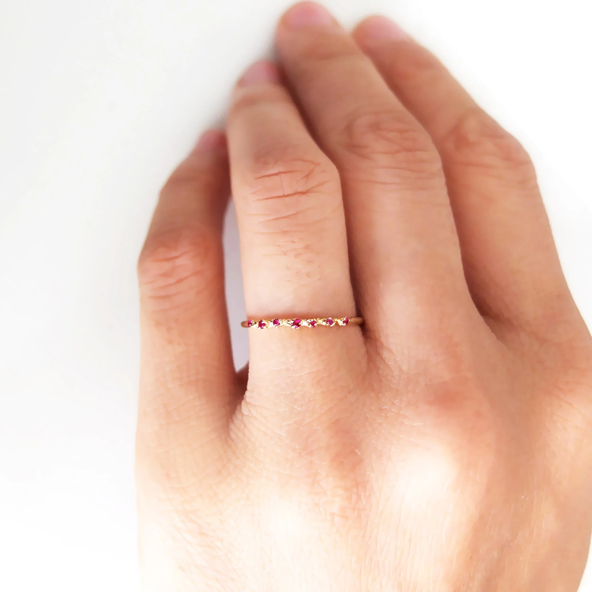 Ruby Shield Ring - R151 — N+A - Handmade Fine Jewelry in NYC