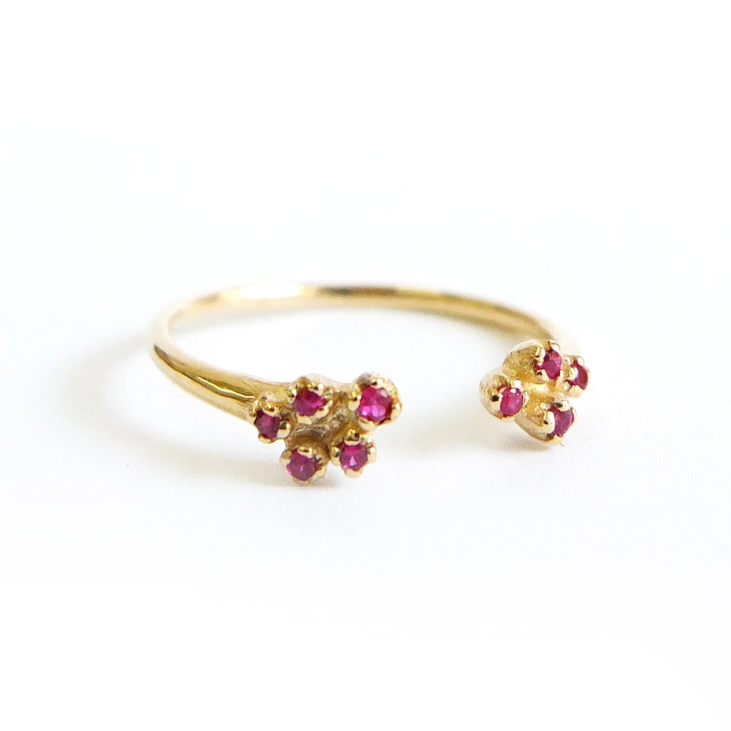 Ruby Shield Ring - R151 — N+A - Handmade Fine Jewelry in NYC