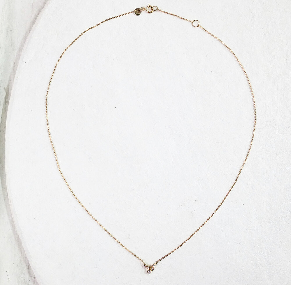 N088 N+A Fine Jewelry Necklace - - — NYC Handmade in Akari