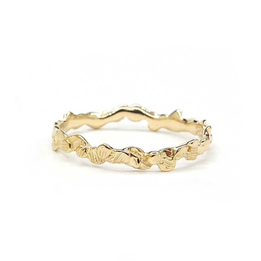 V-shape Seven Diamond Ring - R108 — N+A - Handmade Fine Jewelry in NYC
