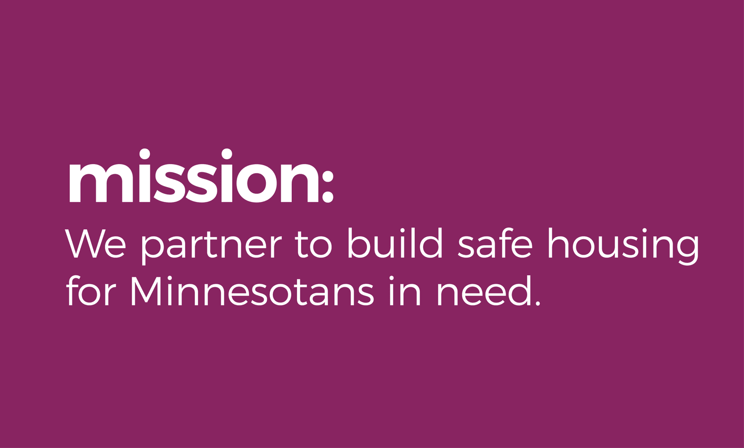 Housing First Minnesota Foundation