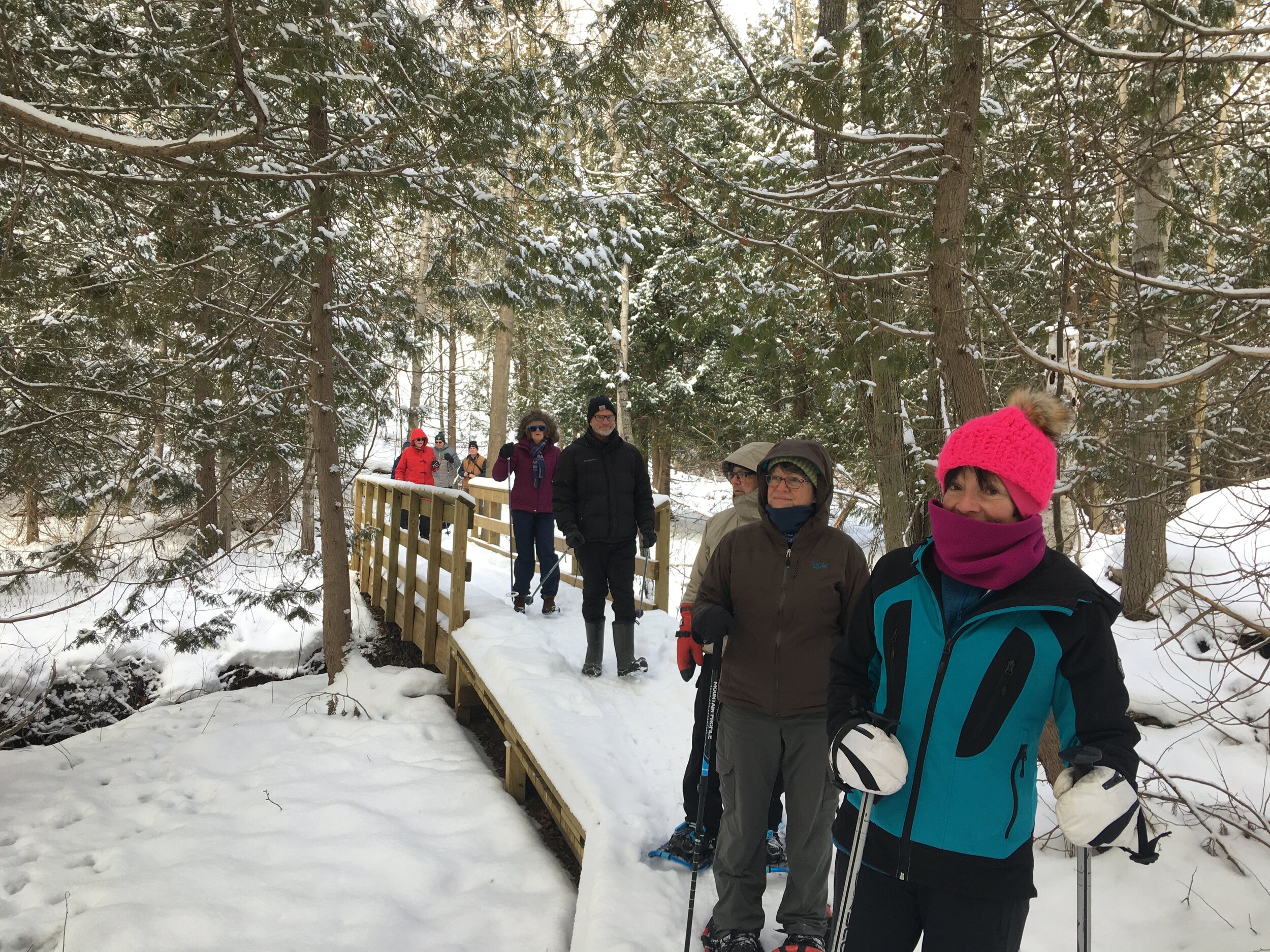 Snow Shoe Hike: Natural Education Reserve 