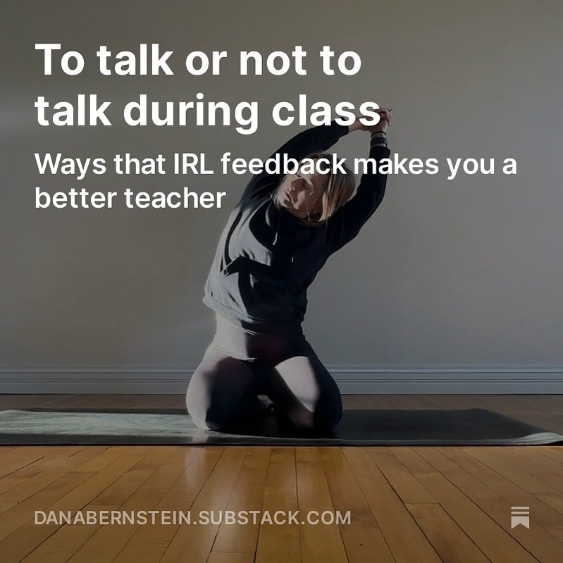 NEW POST: I invite my yoga students to ask questions, and I&rsquo;ve been doing this from the very beginning. It&rsquo;s really the secret to how I became a better yoga teacher.

BTW! I so appreciate the love y&rsquo;all have sent to me for this new 