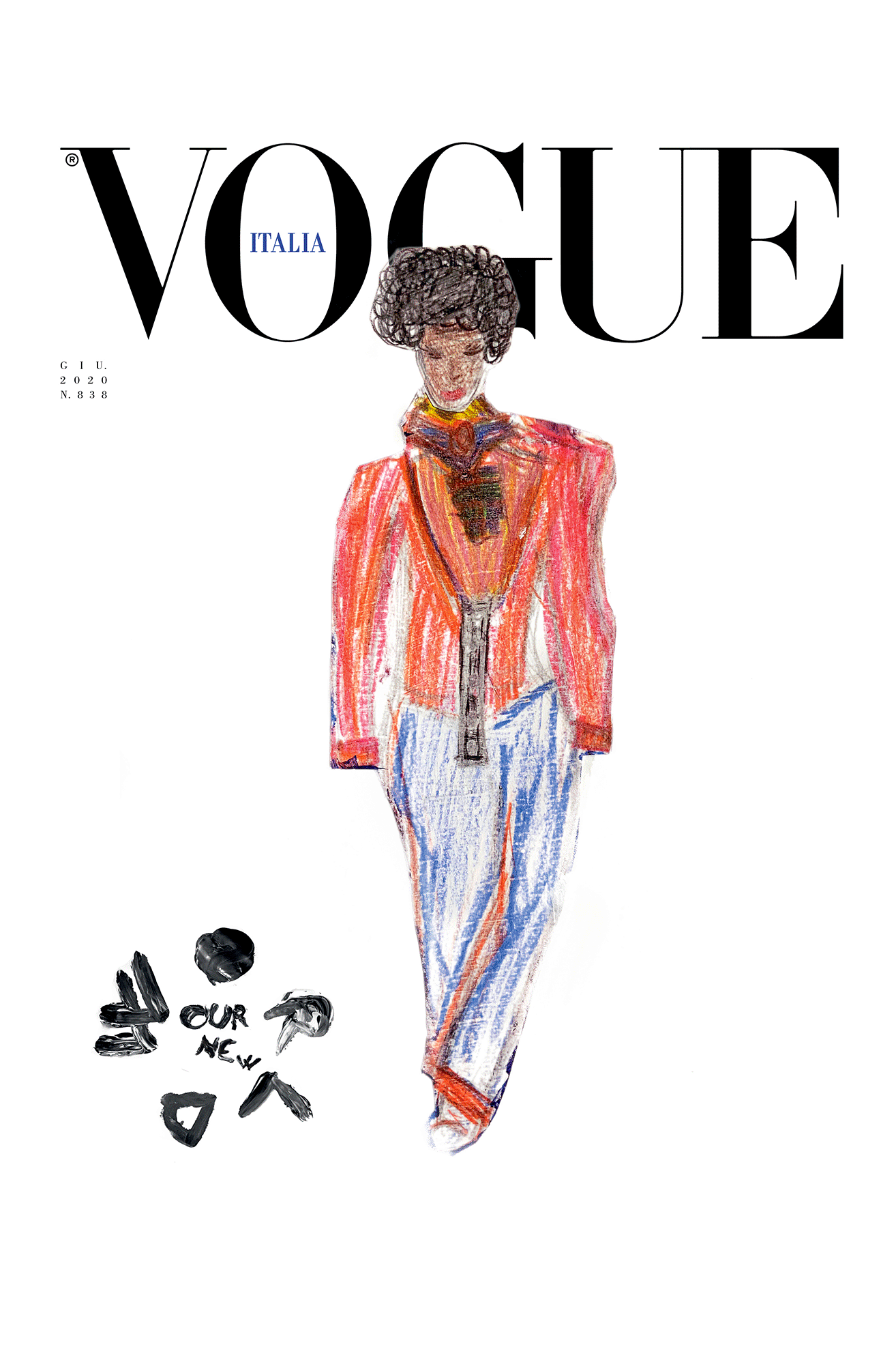 Why Vogue Italia's New Cover is Genius