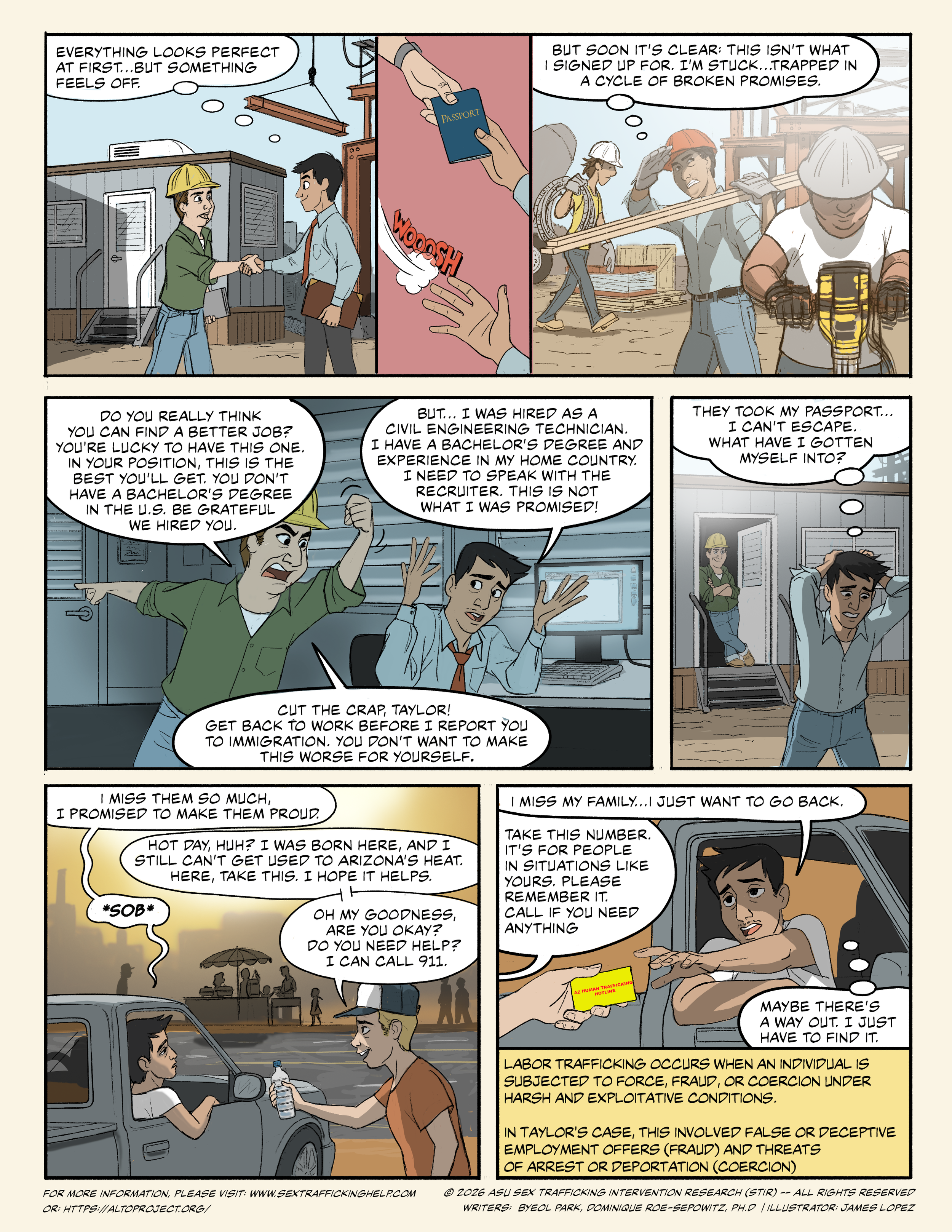 Trapped: Working Without a Way Out - Human Version pg 2