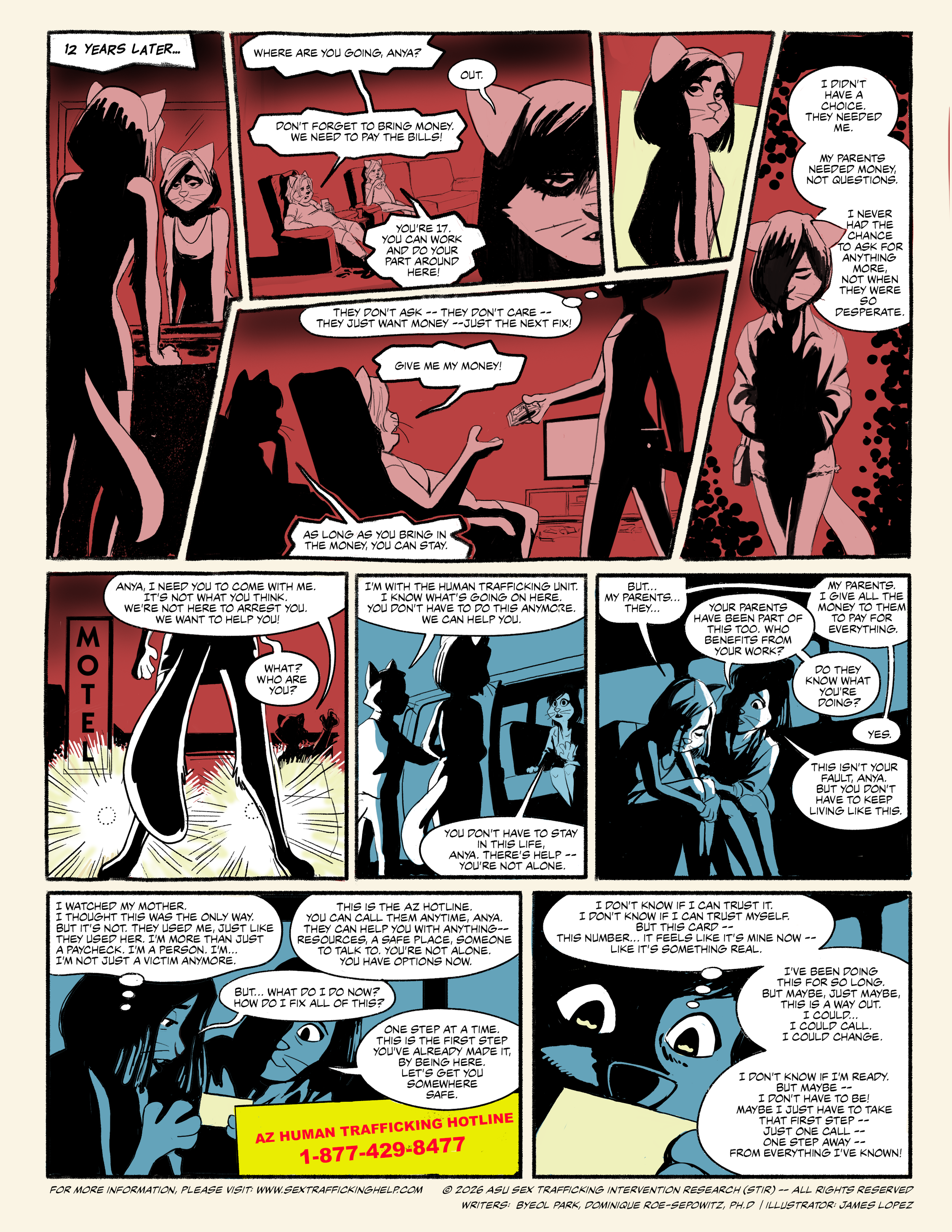 The Family Secret - Cat Comic Version pg 2