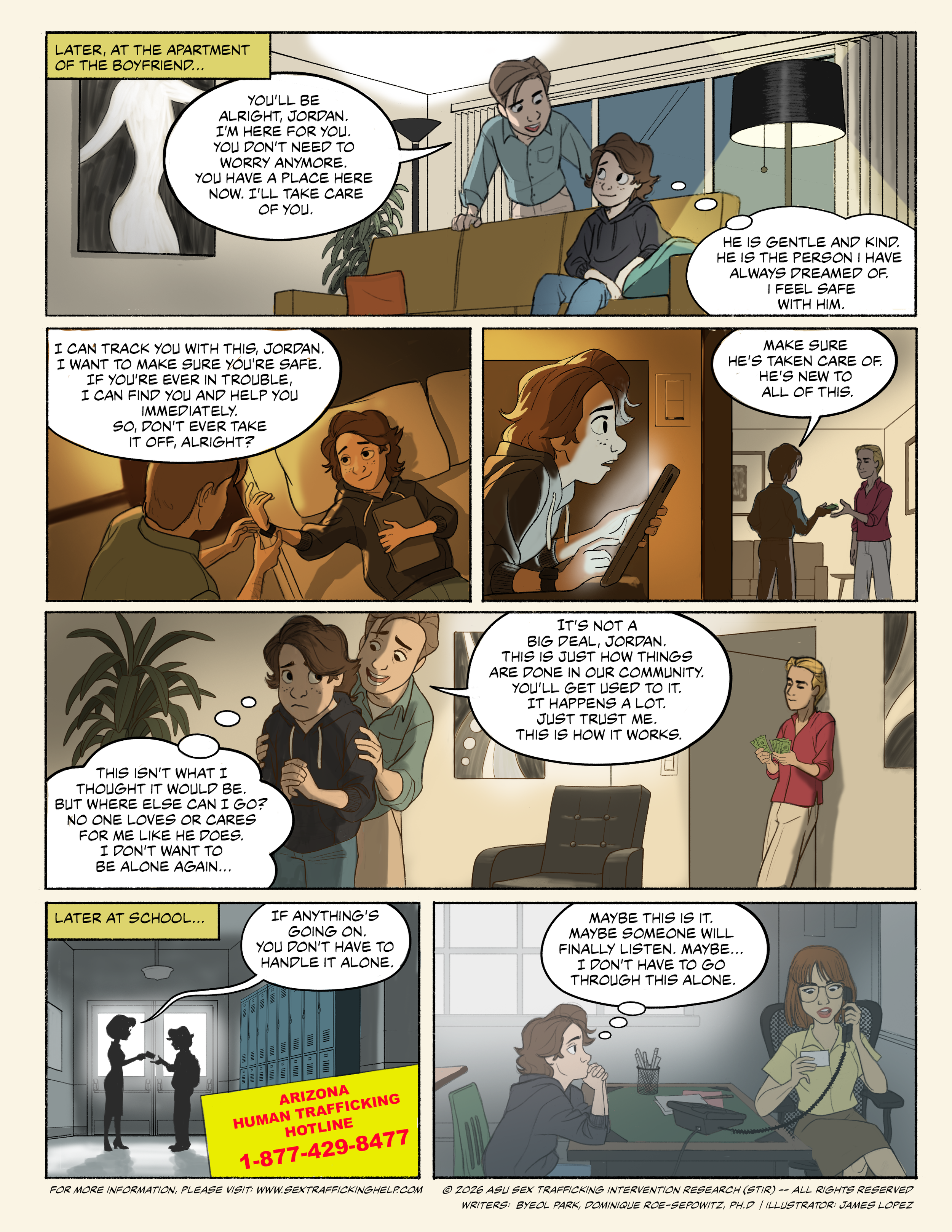 Looking for Somewhere Safe - Human Version page 2
