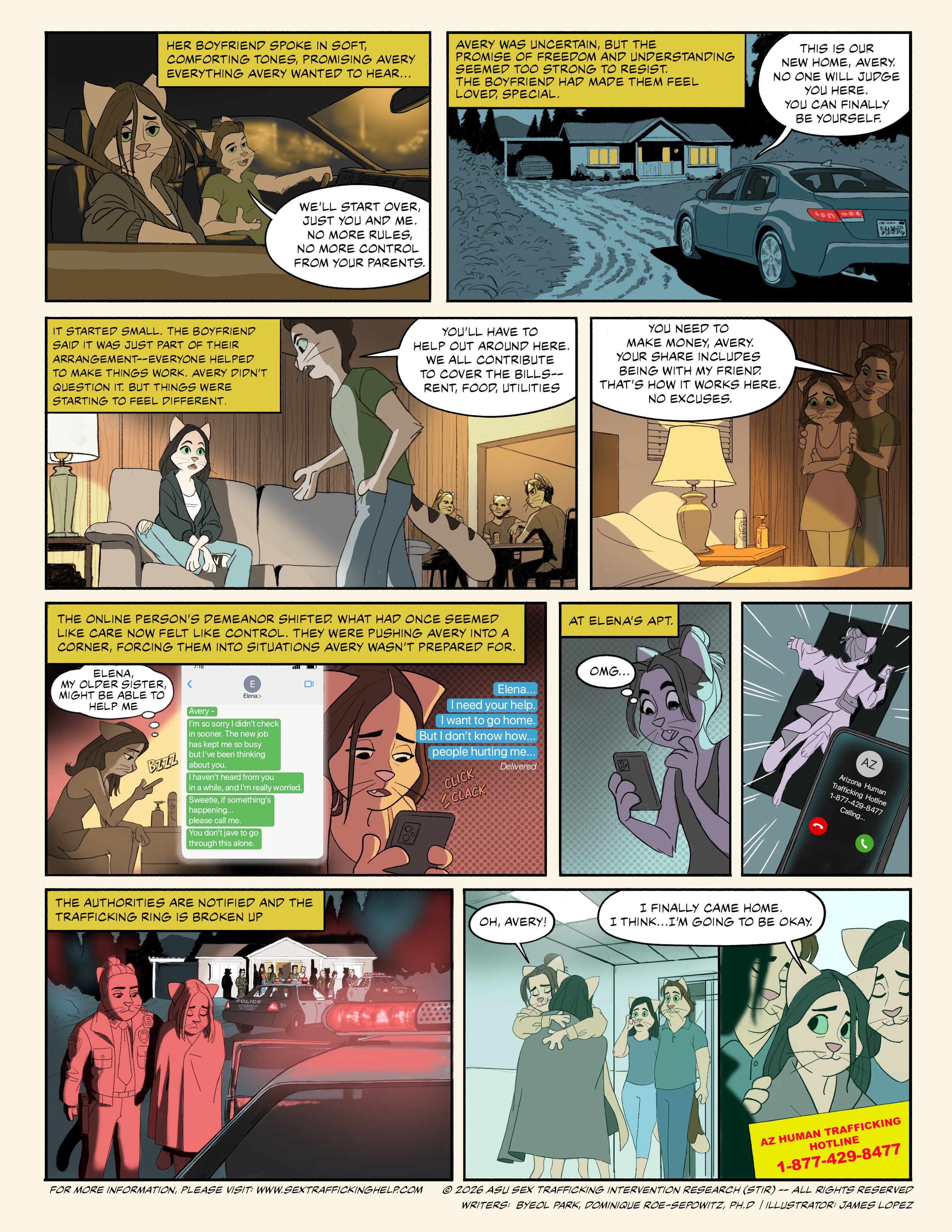 Bait and Switch, Dating App Danger - Cat Comic Version page 2
