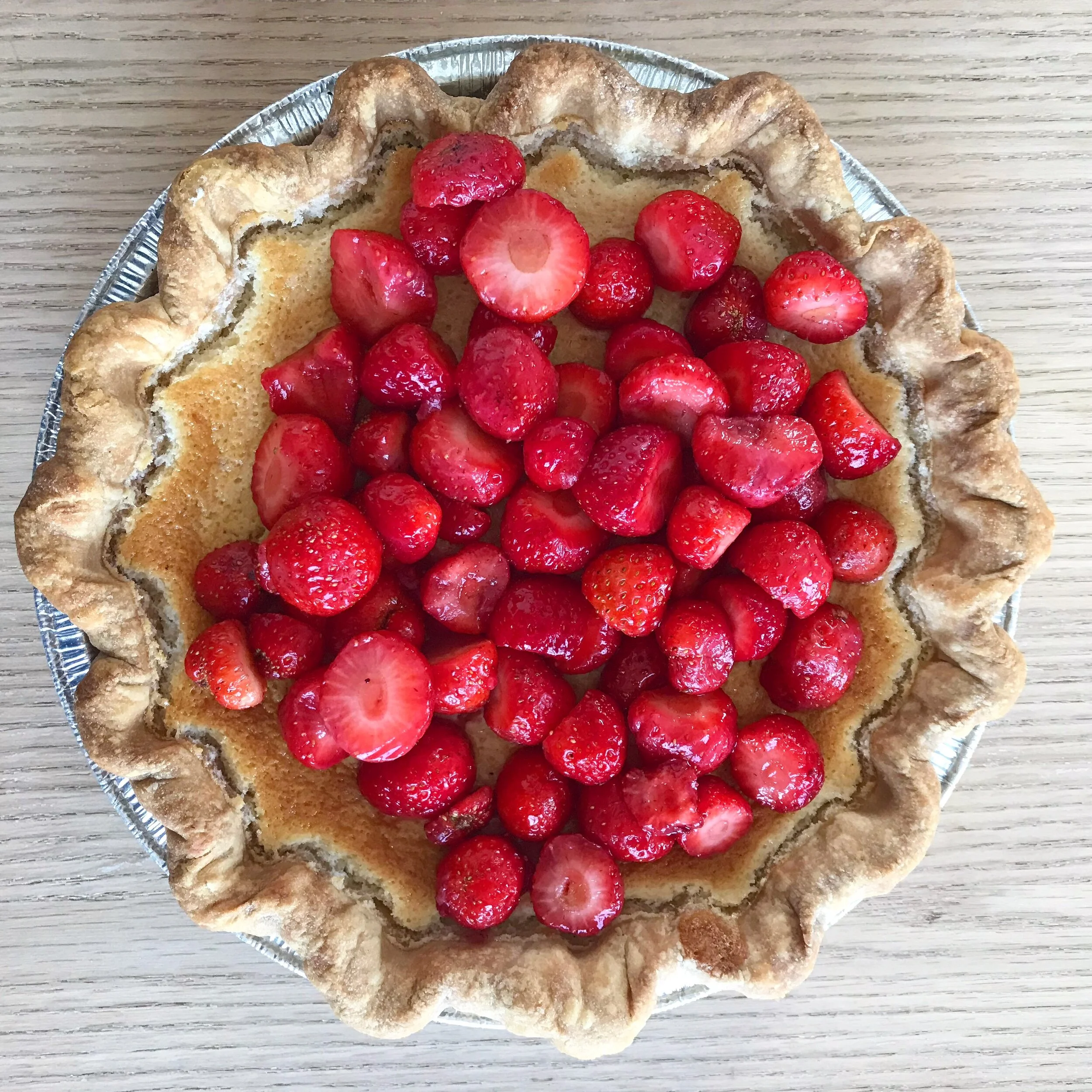 Strawberry pie, Baker Miller, Chicago