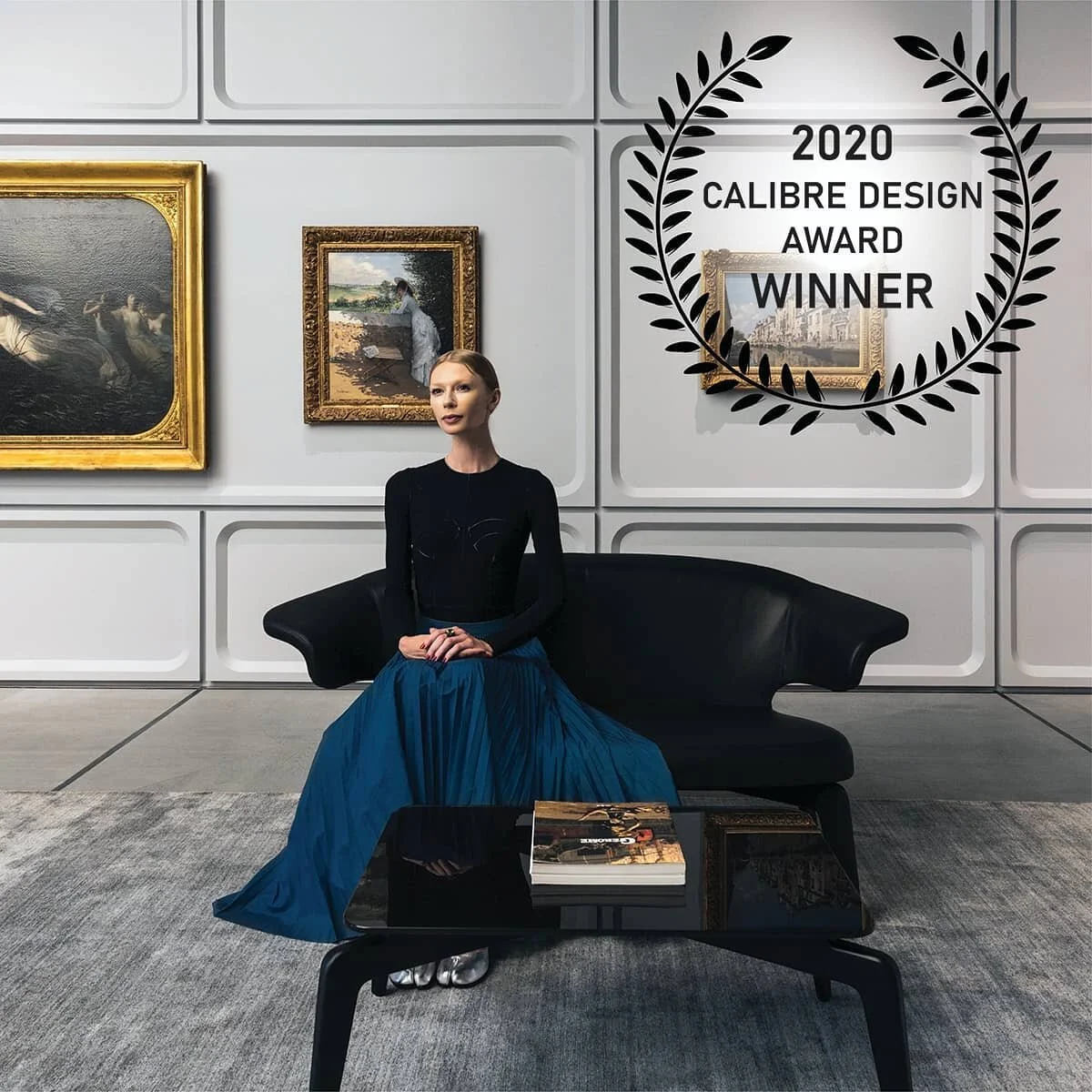 We are elated to announce our win in the category of Public and Community Spaces&nbsp;at the prestigious&nbsp;2020 Calibre&nbsp;Awards&nbsp;for the design of Gallery 19C in Beverly Hills.&nbsp;inspired by the bedroom in Stanley Kubrick's 2001: A Spac