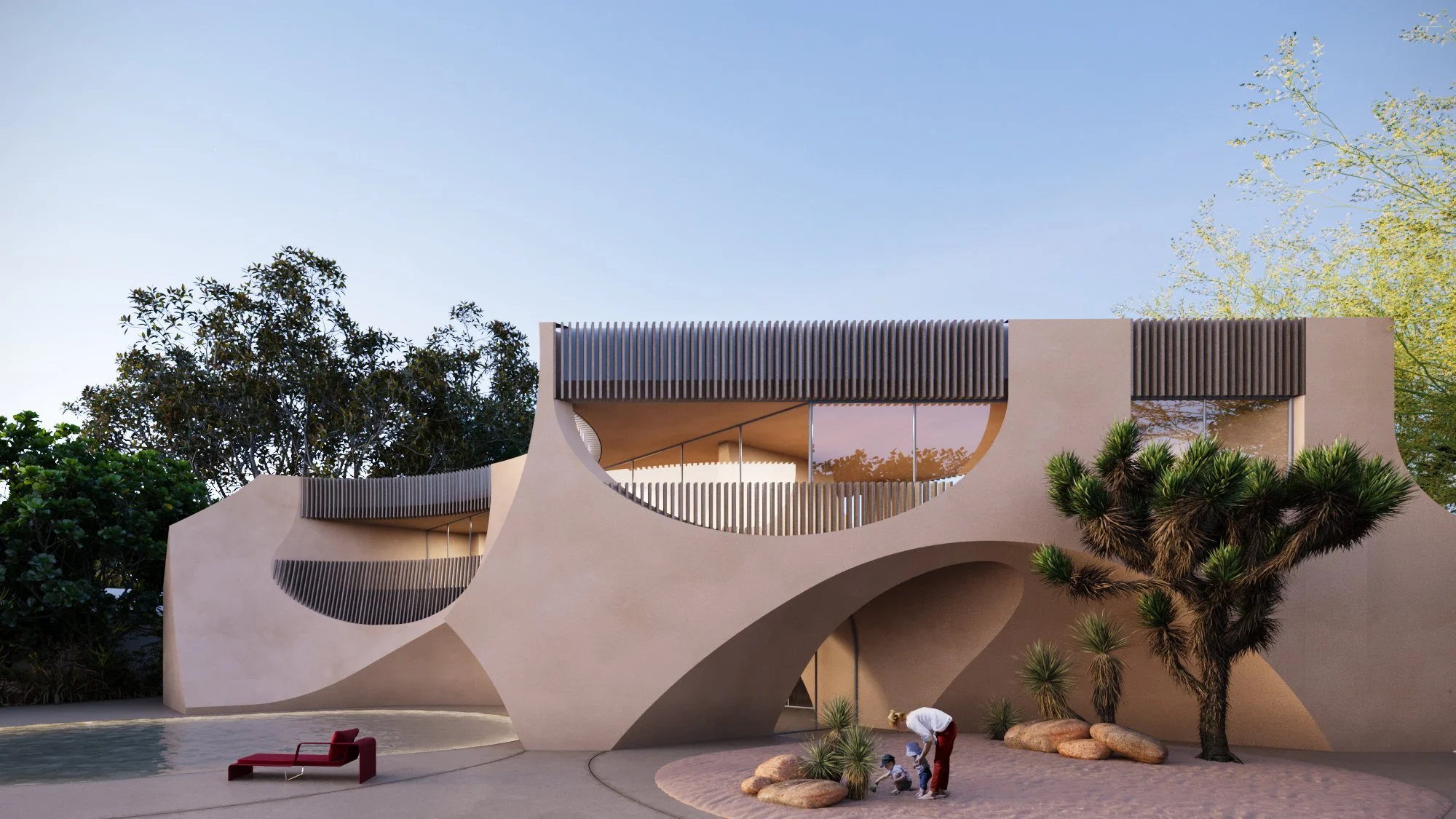 residential, commercial, cultural, institutional