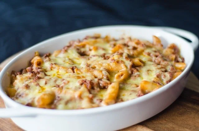 Oven Baked BBQ Mac &amp; Cheese