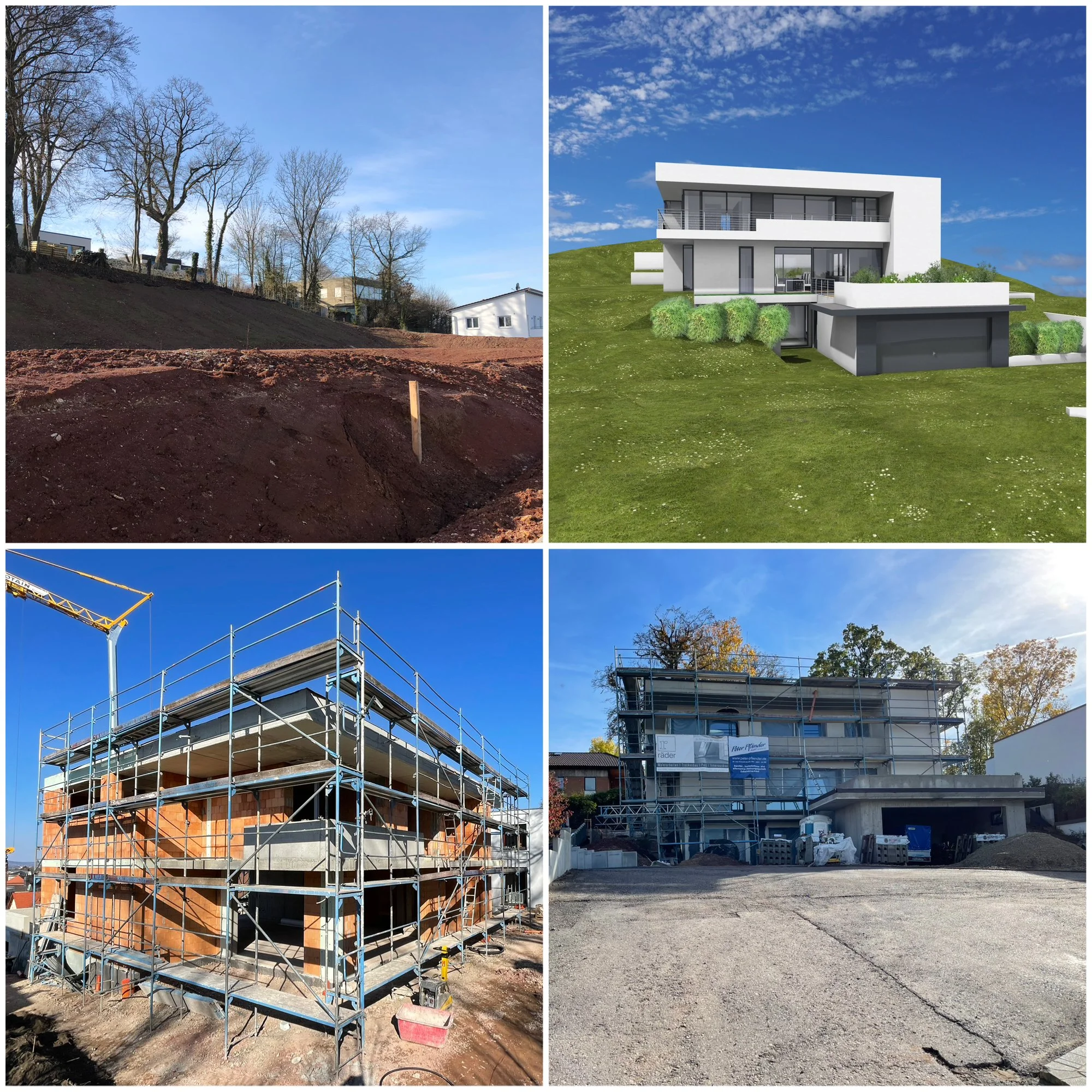 Hanghaus im Bauhausstil in Bamberg