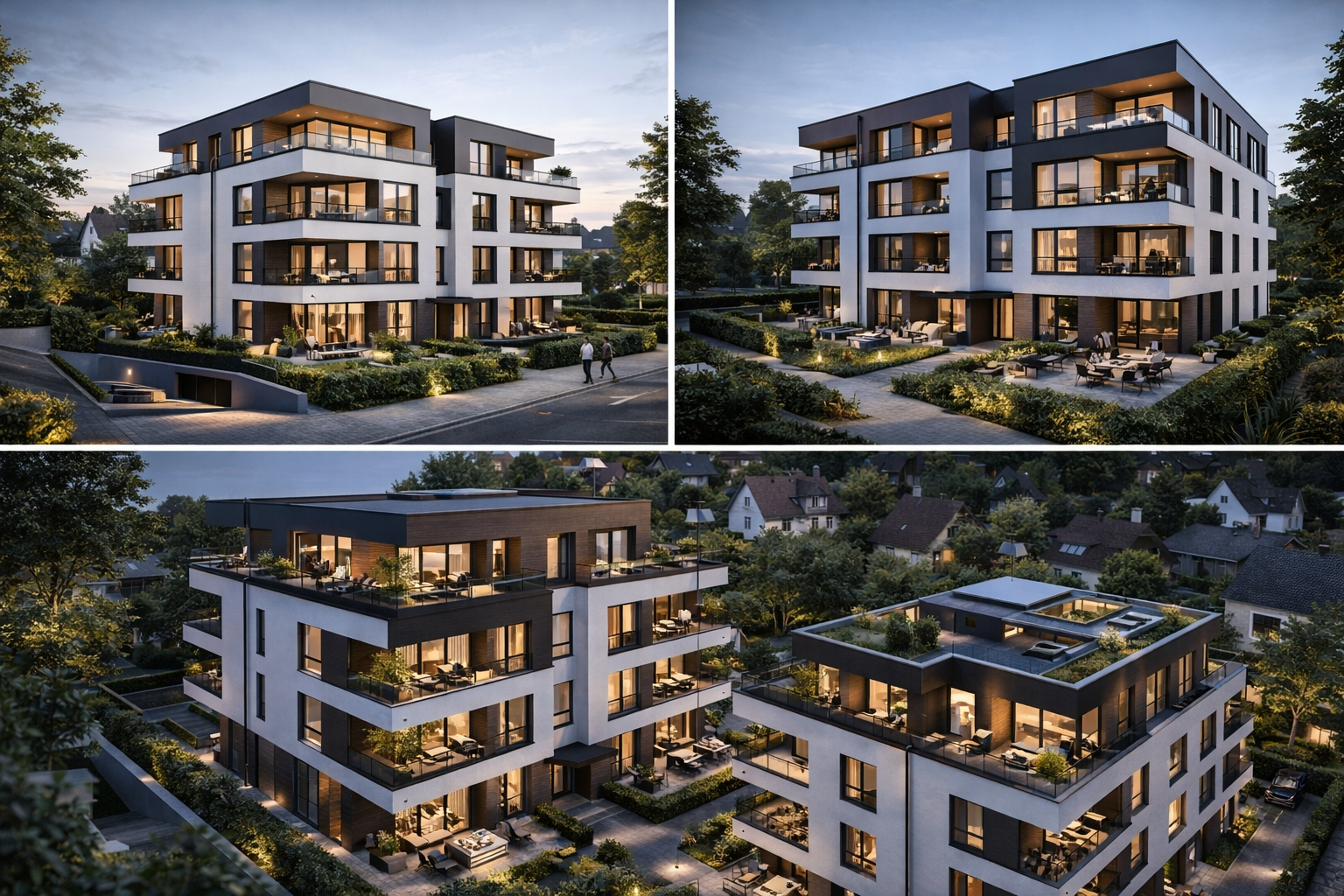 Mehrfamilienhäuser – Architekturkonzepte