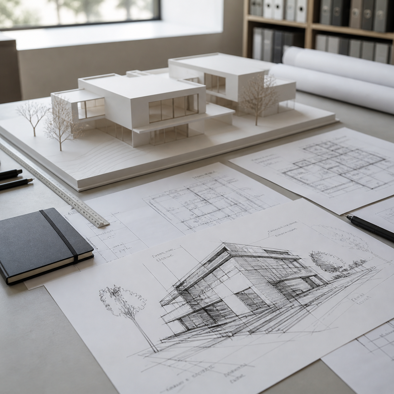 Architekt und Planung 