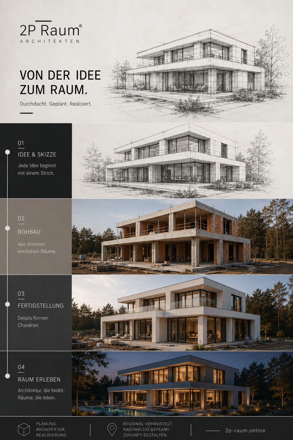 Von der Idee zum Raum