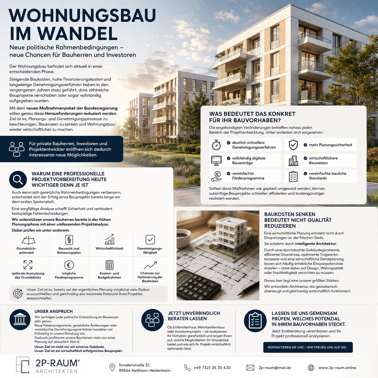 Wohnungsbau im Wandel