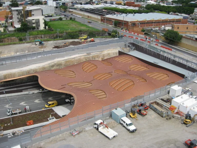 Complex architectural structural steel