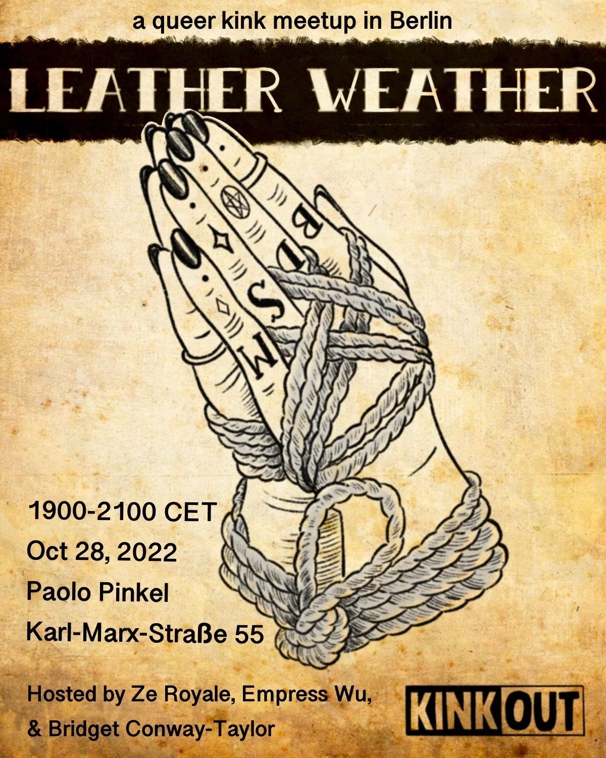 LEATHER WEATHER: A Queer Leather Meetup in Berlin