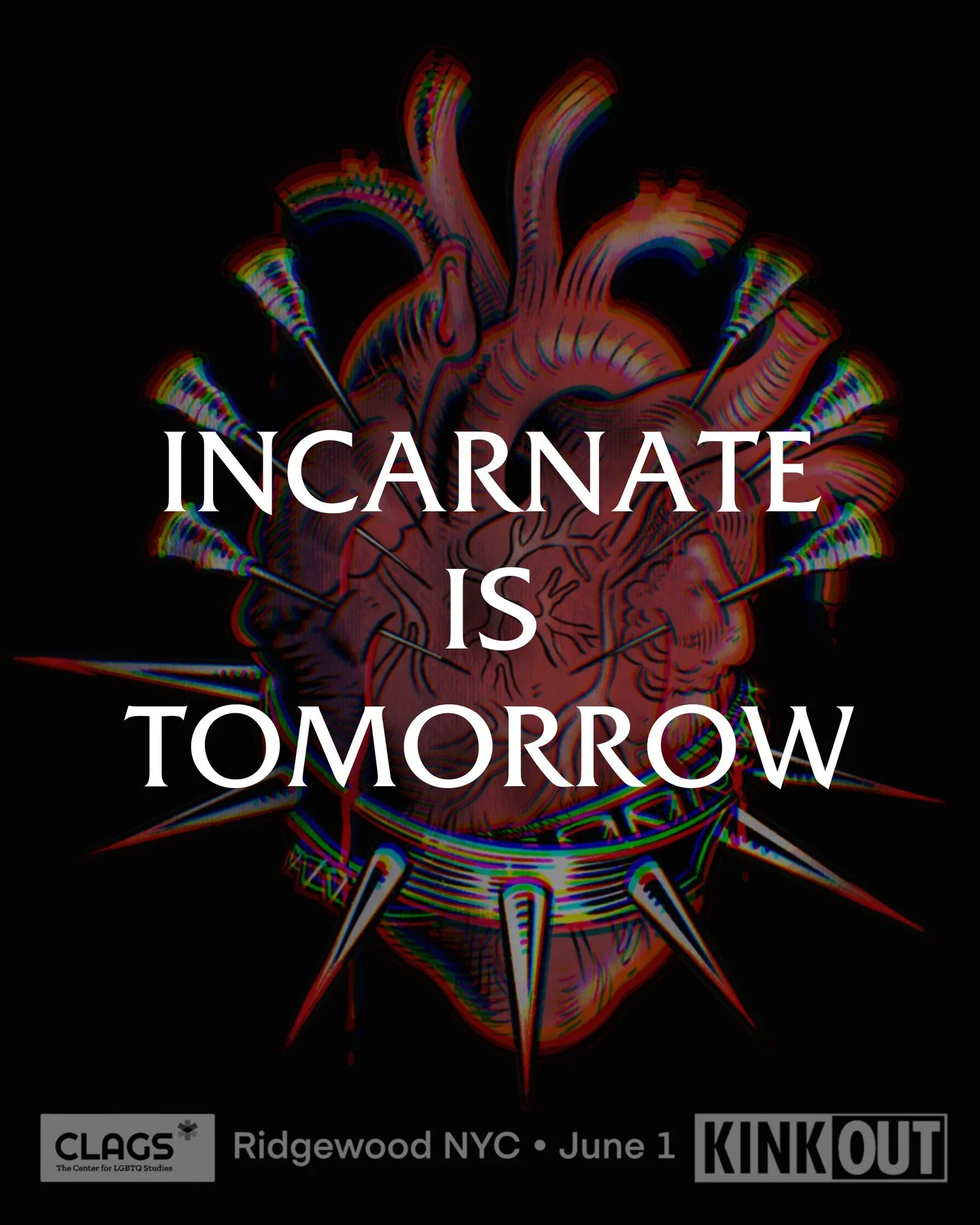 INCARNATE IS TOMORROW

2pm - 4pm REVERENCE (SOLD OUT - please cancel your tickets as we have people on the waitlist!)

4pm - 10pm INCARNATE - Advance tickets are sold out. Limited tickets available at the door.

Some reminders about our Access &amp; 