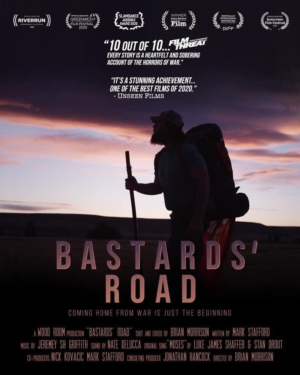 @bastardsroadmovie is in the hopper and available to screen through the digital @greenwichfilm festival going down now!  I&rsquo;ll be on a zoom Q&amp;A at 5pm EST May 3.  You gotta buy a pass to participate.  Spend a weekend checking out new films. 