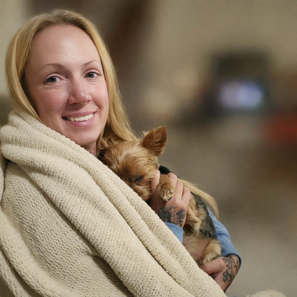 @sitrep_oscar insists on napping this way when we aren&rsquo;t at home. I swear he isn&rsquo;t spoiled by me at all&hellip; 🤣