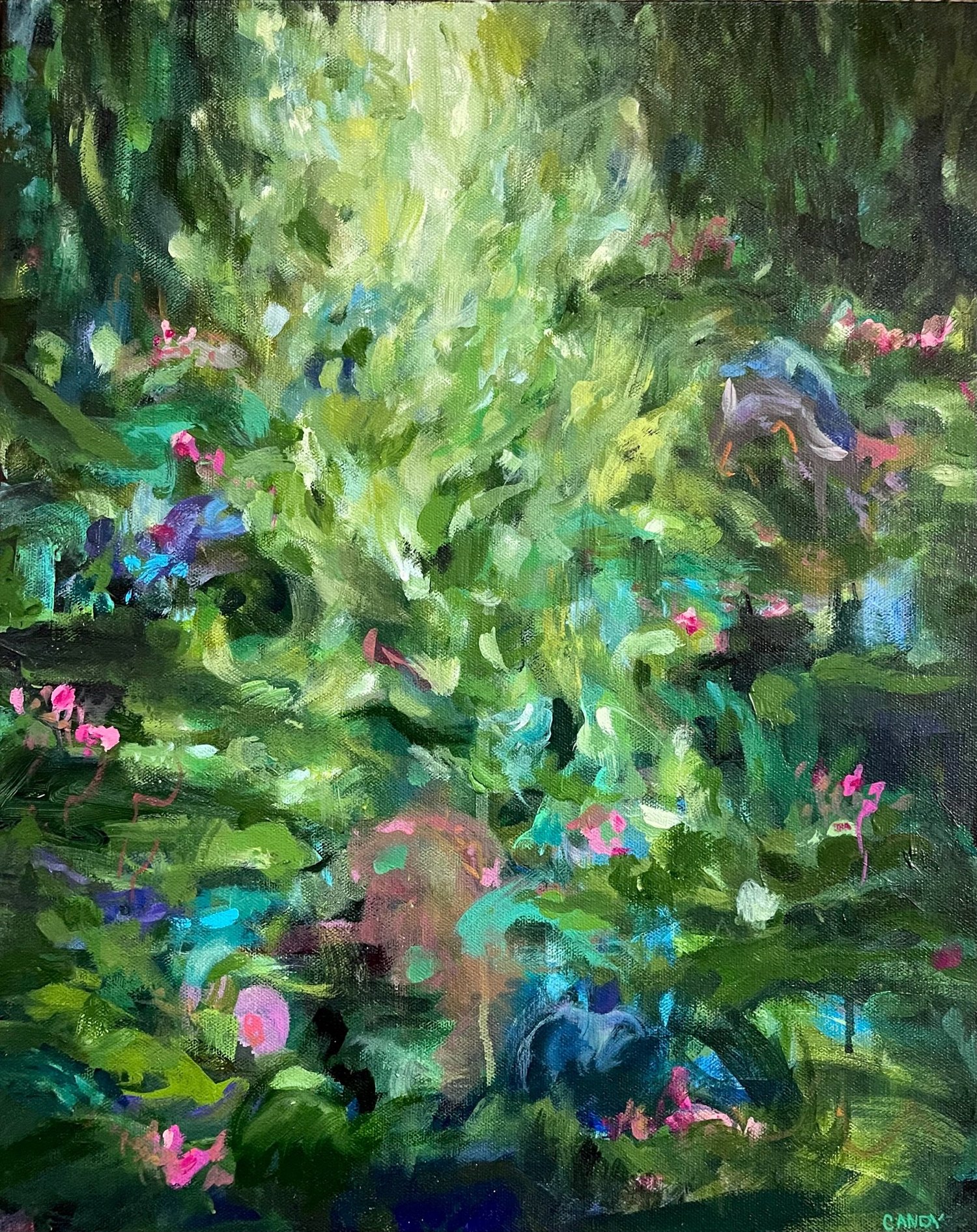 EARLY！キャンバスアート Hope for a New World' - original painting — CANDY artworks