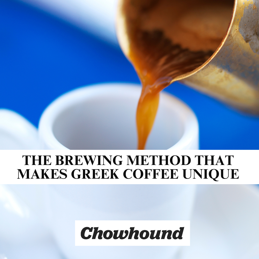The Brewing Method That Makes Greek Coffee Unique