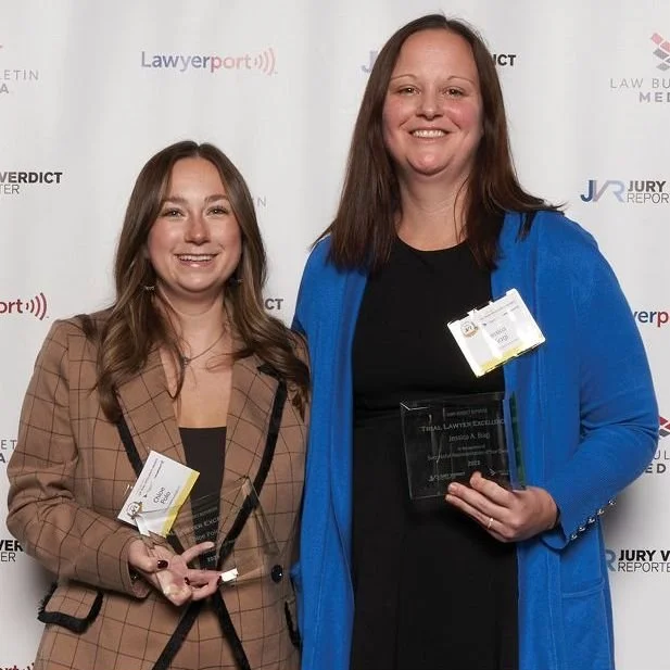 Jessica Biagi and Chloe Polo Honored by JVR for Outstanding Defense Verdict in Premises Case